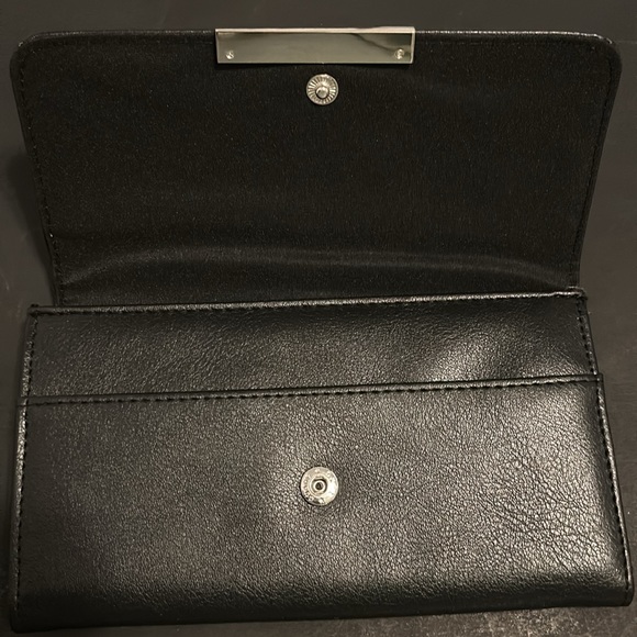 TAHARI WOMEN WALLET BLACK NEW - Picture 10 of 12